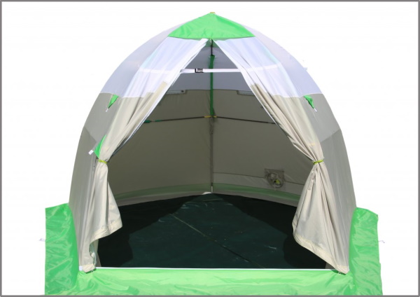 Внешний вид зимней палатки Лотос