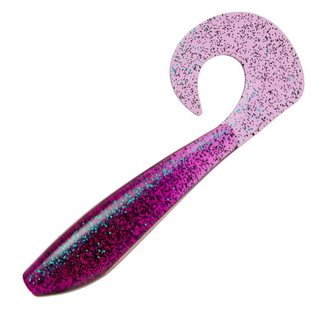 Силиконовая приманка Narval Curly Swimmer (120мм,13г) 017-Violetta