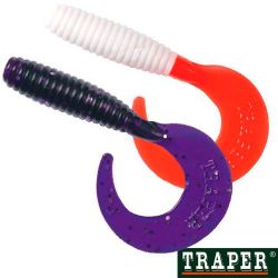 Силиконовые приманки Traper Twister 100mm