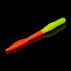 Приманка Soorex Soorex Worm 80мм (1.3г, 6 шт) цвет 311 Шартрез-Оранжевый, аромат - Чеснок