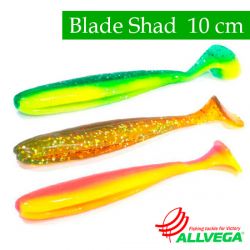 Силиконовые приманки Allvega Blade Shad 10cm