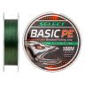 Леска плетеная Select Basic PE 100м (0,24мм) Dark green