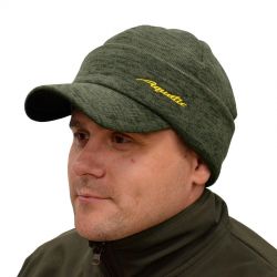Двойная теплая кепка-шапка Aquatic Ш-03 с жёстким козырьком
