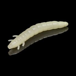 Приманка Soorex King Worm 55мм (1.8г, 7 шт) цвет 210 Зеленое свечение, аромат - Персик