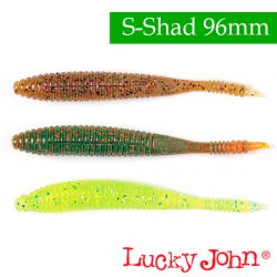 Силиконовые приманки Lucky John Pro Series S-Shad 3.8″
