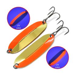 Блесна Kosadaka Wabbler W40 UV color (57мм, 7г) цвет GO2