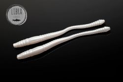 Приманка Libra Lures Dying Worm 70 (004 Silver pearl) (Сыр) (7см) 15 шт.