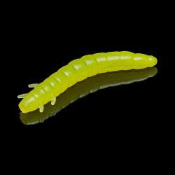 Приманка Soorex King Worm 55мм (1.8г, 7 шт) цвет 211 Лимонное свечение, аромат - Персик