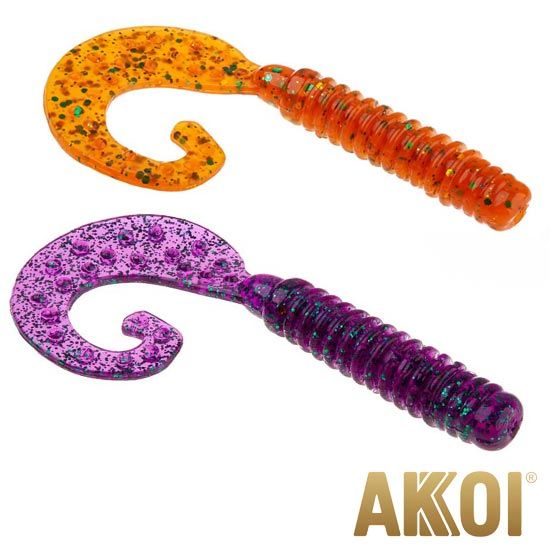 Силиконовые приманки Akkoi Yummy 75mm