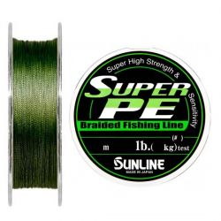Плетеная леска Sunline Super PE 150m, темно-зеленый