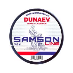 Леска Dunaev Samson (0,08мм, 0,5кг) 100м прозрачная