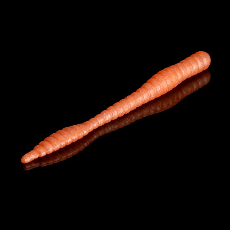 Приманка Soorex Soorex Worm 80мм (1.3г, 6 шт) цвет 405 Персик, аромат - Тутти-Фрутти
