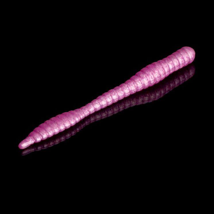 Приманка Soorex Soorex Worm 80мм (1.3г, 6 шт) цвет 407 Сирень, аромат - Банан