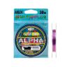 Монофильная леска AkkoiI Alpha d 0,09мм, тест 0,96кг, 30м, многоцветная