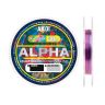 Монофильная леска AkkoiI Alpha d 0,09мм, тест 0,96кг, 30м, многоцветная