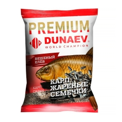 Прикормка Dunaev Premium 1кг (Карп,Сазан,Карась) Жареная семечка