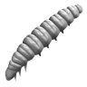 Приманка Libra Lures larva 45 (001 White) (Сыр) (4,5см) 8 шт.