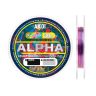 Монофильная леска AkkoiI Alpha d 0,10мм, тест 1,3кг, 30м, многоцветная
