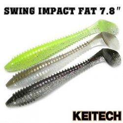 Силиконовые приманки Keitech Swing Impact FAT 7.8″