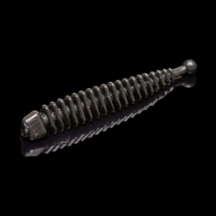 Приманка Soorex Tail 64мм (1.5г, 6 шт) цвет 102 Черный, аромат - Креветка