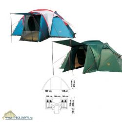 Палатка туристическая 4-х местная Canadian Camper Sana 4 Plus Royal