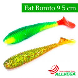 Силиконовые приманки Allvega Fat Bonito 9.5cm