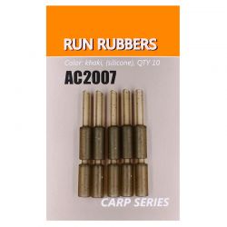 Втулка силиконовая Orange Carp AC2007 Run rubbers для скользящего монтажа (10шт)