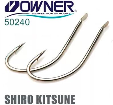 Крючок одинарный Owner 50240 Shiro Kitsune 13-16 шт.