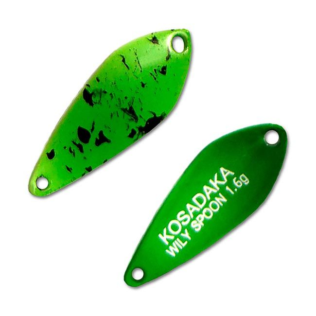 Блесна колеблющаяся Kosadaka Trout Police Wily Spoon (1.6 г) C02