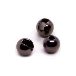 Груз-головка вольфрам бусинка с прорезью Kosadaka 0,7 г (4 шт.) Black Nickel