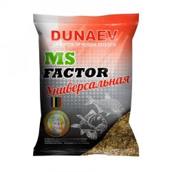 Прикормка "Dunaev MS Factor" 1кг Универсальная Черная
