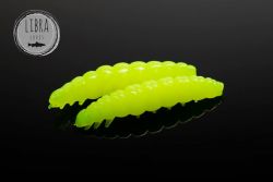 Приманка Libra Lures larva 45 (006 Hot yellow) (Сыр) (4,5см) 8 шт.