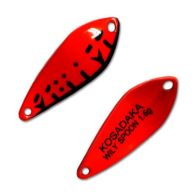 Блесна колеблющаяся Kosadaka Trout Police Wily Spoon (1.6 г) C73