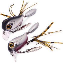 Воблер Kosadaka Micro Tappy 54F 0.0-0.2м (54мм,4.8г) SBL