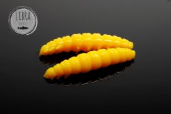Приманка Libra Lures larva 45 (007 Yellow) (Сыр) (4,5см) 8 шт.