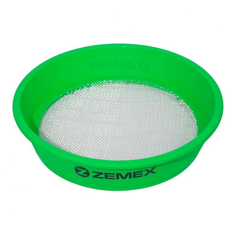 Сито ZEMEX пластиковое с металлической сеткой 3 мм, цвет зелёный