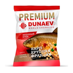 Прикормка Dunaev Premium 1кг (Карп,Сазан,Карась) Крупная фракция