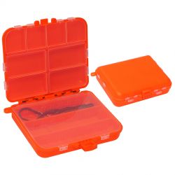 Коробка-раскладушка со шнурком Kosadaka "Книжка" TB-S12-OR 11x9.5x2.5см, оранжевая