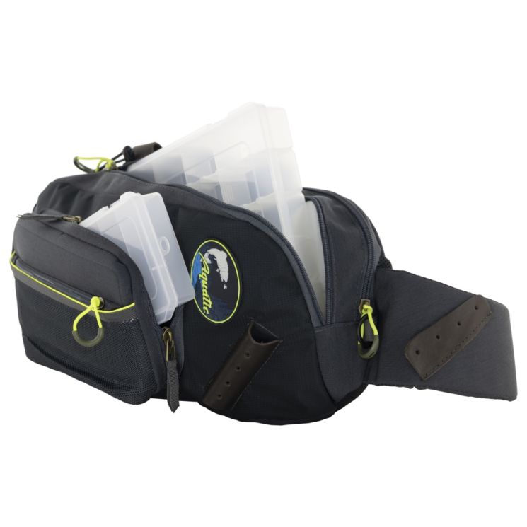 Сумка Aquatic СК-26 рыболовная с коробками fisherbox (Темно-серый)