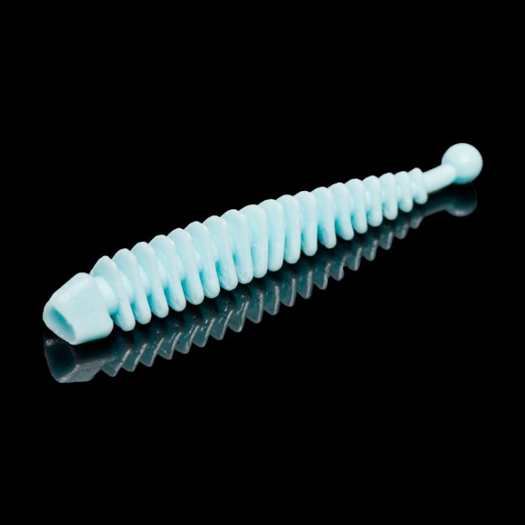 Приманка Soorex Tail 64мм (1.5г, 6 шт) цвет 107 Голубой, аромат - Слива