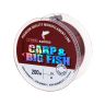 Леска Salmo Diamond Carp & Big Fish Fluoro Coated (0,28мм, 6.5кг) 200м Dark Drown