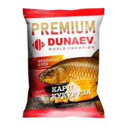 Прикормка Dunaev Premium 1кг (Карп,Сазан,Карась) Кукуруза
