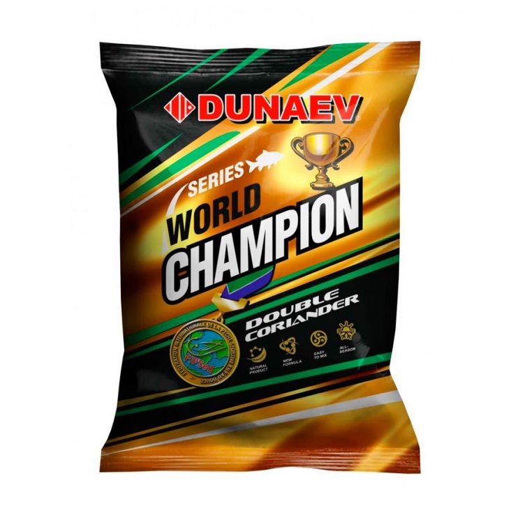 Прикормка "Dunaev World Champion" 1кг Double Coriander