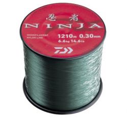 Леска монофильная Daiwa Ninja X Line 840 — 4200m Green