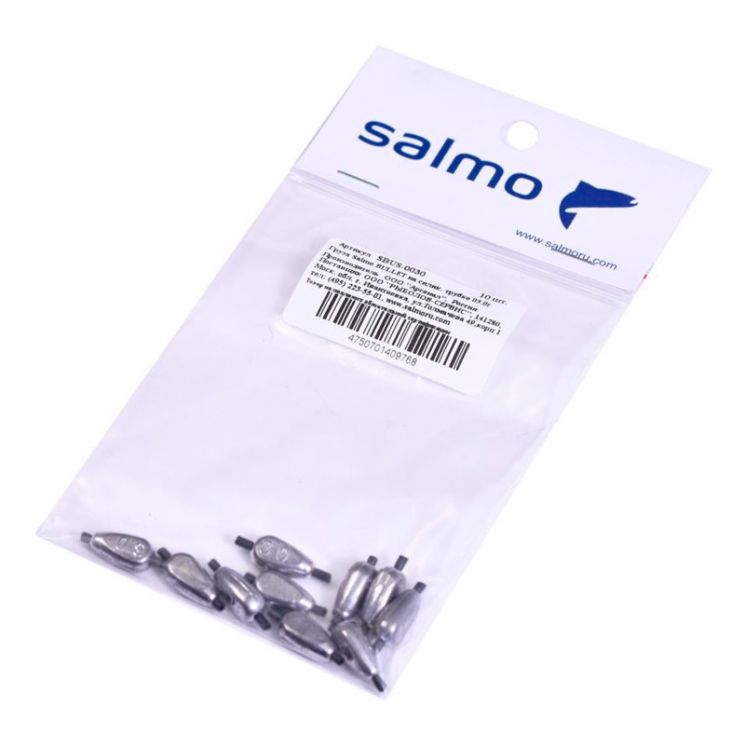 Груз Salmo Bullet на силиконовой трубочке 3г