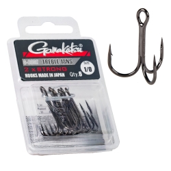 Крючки тройники Gamakatsu Treble 18NS №1/0, 6 шт.