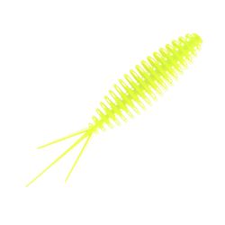 Приманка Libra Lures Turbo Worm 56 (006 Hot yellow) (Сыр) (5,6см) 8 шт.