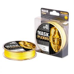 Леска плетеная Akkoi Mask Plexus X4 125м Yellow (0,10мм)
