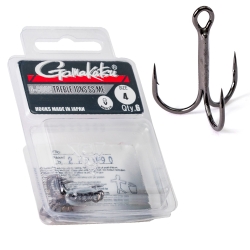 Крючки тройники Gamakatsu Treble 18NS SS ME №4, 6 шт.