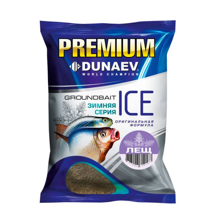 Прикормка Dunaev ice-Premium 0.9кг Лещ